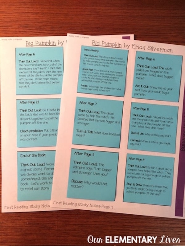 Have you ever tried to print personalized sticky notes for your students? Perhaps this blog post will get your wheels turning for how to use them!