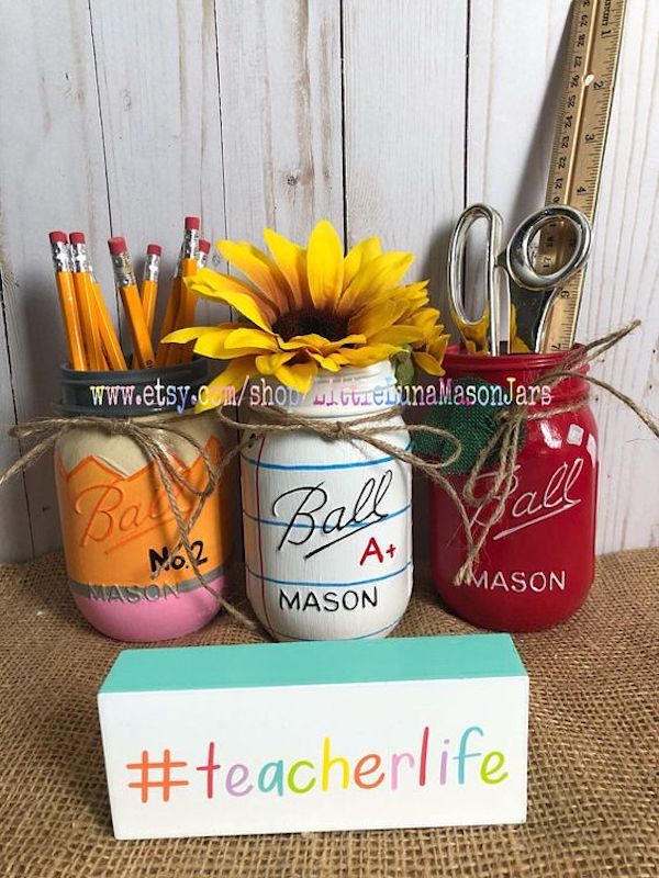 There are few places that students don't have access to and teacher desk decor is chance to make your space feel more like your home away from home.