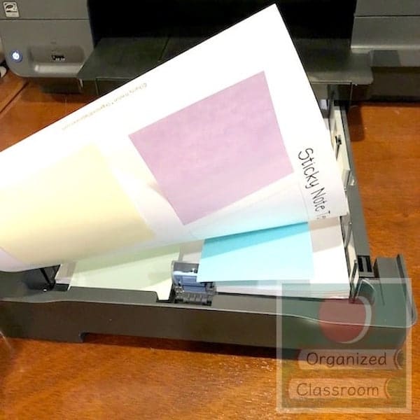 Have you ever tried to print personalized sticky notes for your students? Perhaps this blog post will get your wheels turning for how to use them!