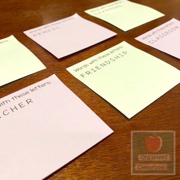 Have you ever tried to print personalized sticky notes for your students? Perhaps this blog post will get your wheels turning for how to use them!