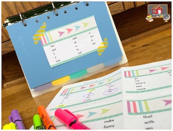 Use binders in your classroom to organize, assess, or teach! Includes freebie covers for student portfolios, fluency folders, and puzzle organization!