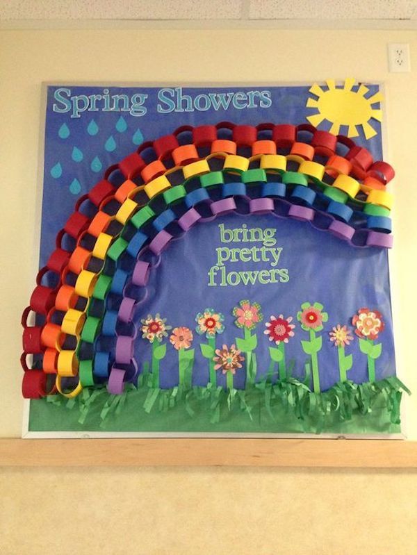 Spring bulletin boards for classrooms and libraries are always a figurative breath of fresh air - even if the temperature hasn't quite warmed up yet.