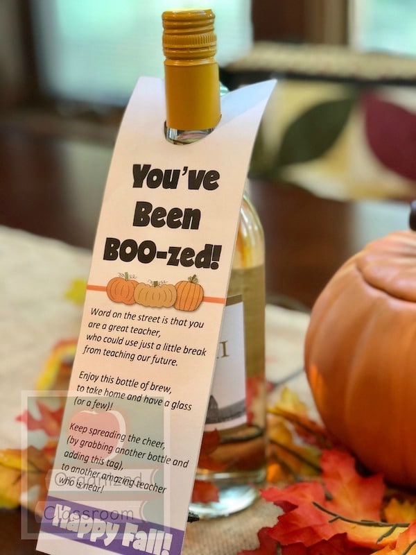 Bring classroom management front and center by using the "you've been booed" fun printables to encourage great behavior. A tip for better staff morale too!