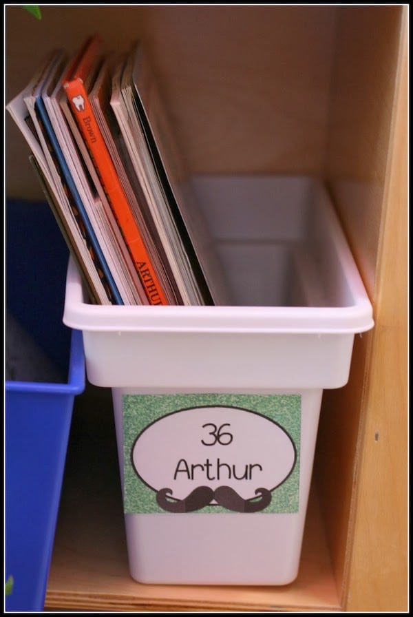 Learn some great tips for running a classroom library in your Kindergarten room!