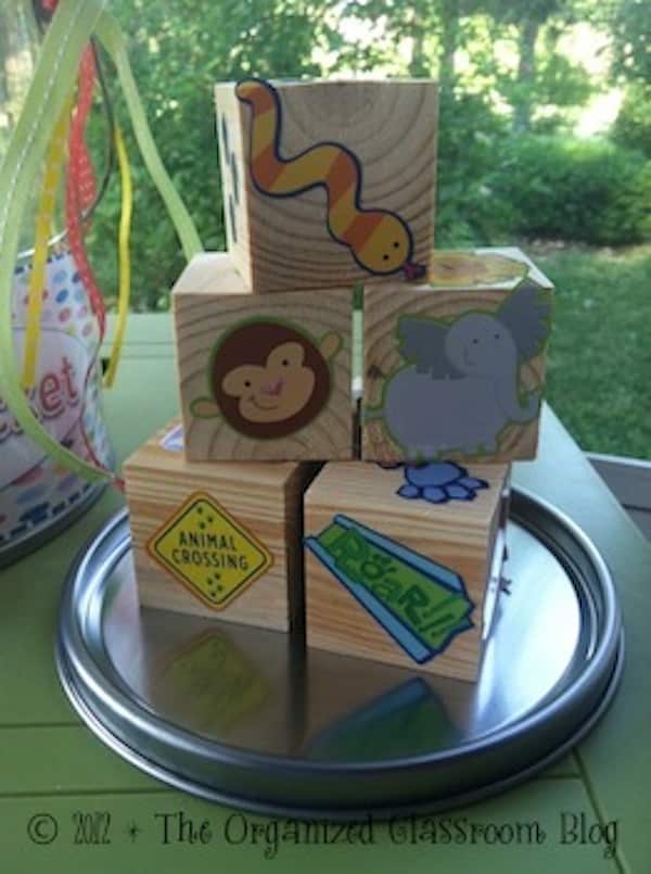 Check out my newest idea: Block Learning! It’s pretty simple really, just grab some blocks of wood and some stickers – that’s it! Stop by the blog to see!