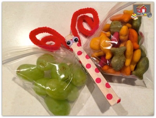 A fun idea for spring snacks for a classroom birthday or celebration! They look cute - and are on the healthier side of classroom snack options too!