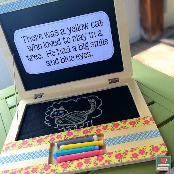 Need a fun and easy comprehension center your students will love? Grab a few "laptop" chalkboards, create some reading passages, and you are all set!