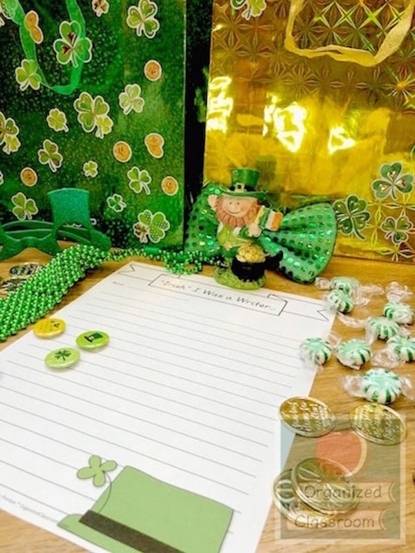 Teaching St. Patrick's Day lesson plans can be fun, free, and common core aligned when you find the right printables for your ELA instruction or centers!