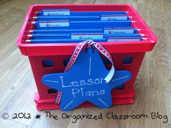 Knowing how to organize your lesson plans and materials in your classroom makes it easy for you to find the resources you need quickly and efficiently.