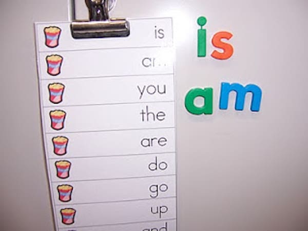 Learning activities for magnet letters! They are easy to use on a cooking tray and so many different lesson plan ideas to use for students of all ages!