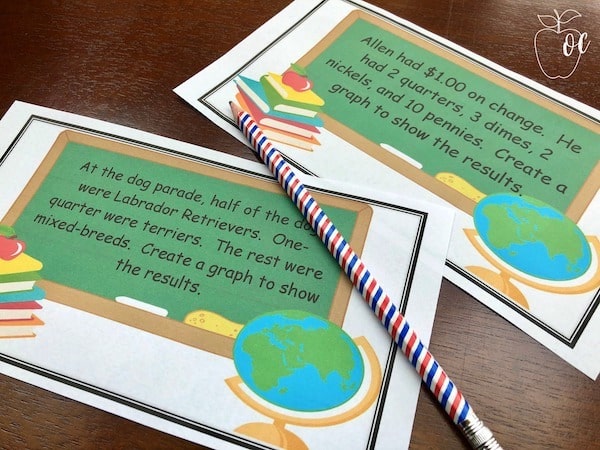 Graphing activities in the classroom can easily incorporate real-life concepts with math standards. Students will create bar graphs, pie charts, and more.