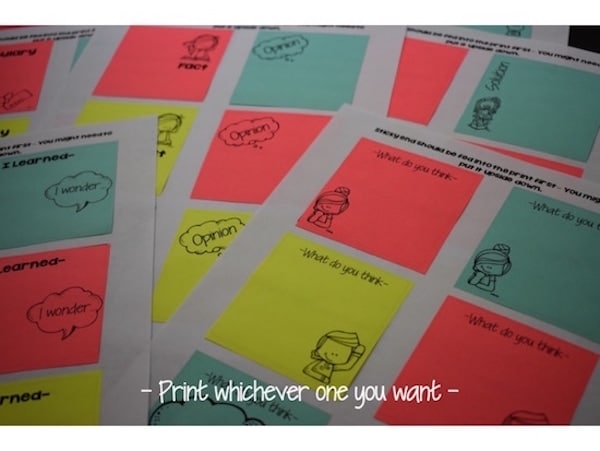 Have you ever tried to print personalized sticky notes for your students? Perhaps this blog post will get your wheels turning for how to use them!