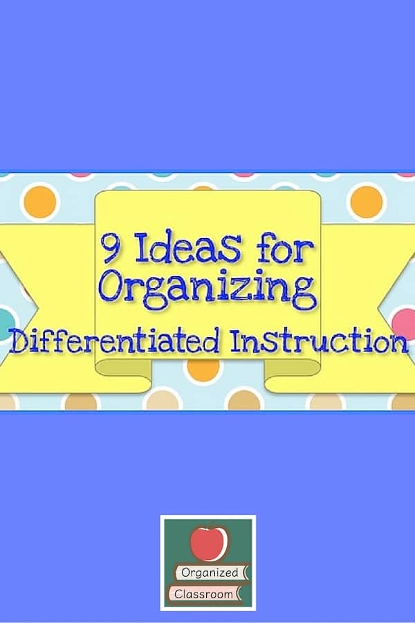 Do you WANT to differentiate, but are not sure? I have 9 tips that might get you moving in the right direction towards DI instead of away from it!