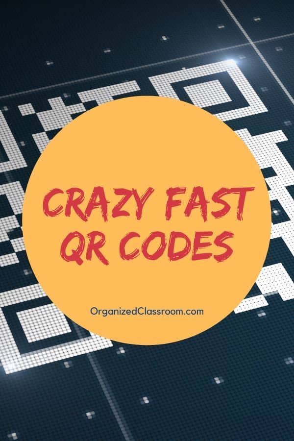 Today's guest blogger shares some educational technology tips with Crazy Fast QR Codes.