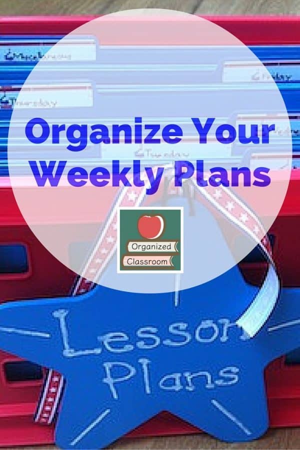 Knowing how to organize your lesson plans and materials in your classroom makes it easy for you to find the resources you need quickly and efficiently.