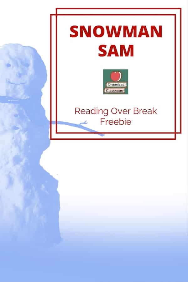 Need an easy "homework" assignment to use over holiday break with your students? How about a fun reading task that will have them begging to read?