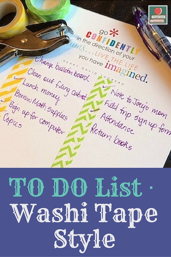 I really thought this was a fun way to spruce up a to do list or a planner.  If you are a planner junkie like me, this will make you extremely happy.