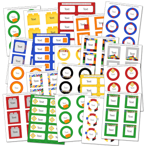 Storing all pieces of building block sets becomes an issue, right? Some students like to build a specific set, while some like to build their own creation.