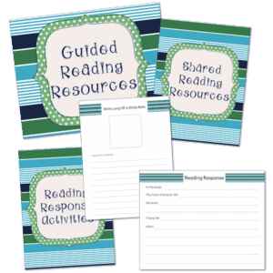 Guided Reading Resource Organization for your classroom!