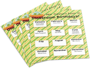 Need more great ideas for what to give students or do that will make their special day extra sparkly? Stop by this blog post - and grab a birthday freebie!