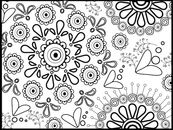 Teachers have so much stress, they need solutions to relieve that stress before teacher burnout occurs.  Free adult coloring pages might be just the ticket to help out.