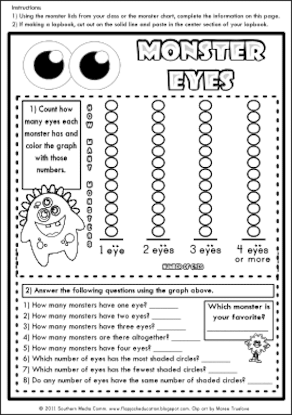 Need something seasonal for teaching graphing skills? Check out these adorable students crafts that fit right in with your curriculum!