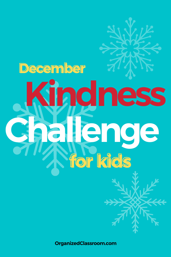 While it is never a bad time to be kind to others, the holiday season is when you see it more often than other times of the year. And that translates to your students as well. How about a quick printable to help them to see how easy it is to be kind?