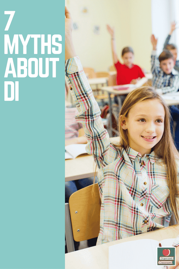 The classroom is on fire! Literally! Your only way to put out the flame is to use differentiation strategies. Can you do it? Here are some myths about DI.