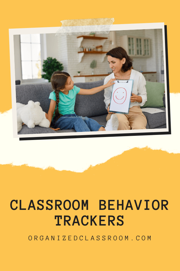 In my classroom, I use behavior trackers for a small group of students to help support them in making positive decisions throughout the school day.