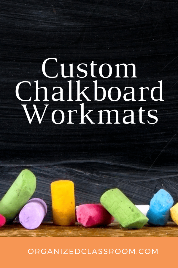 Here is a different take on DIY dry erase boards and chalkboards using placemats! Check out this blog post to see how easy they are to make!