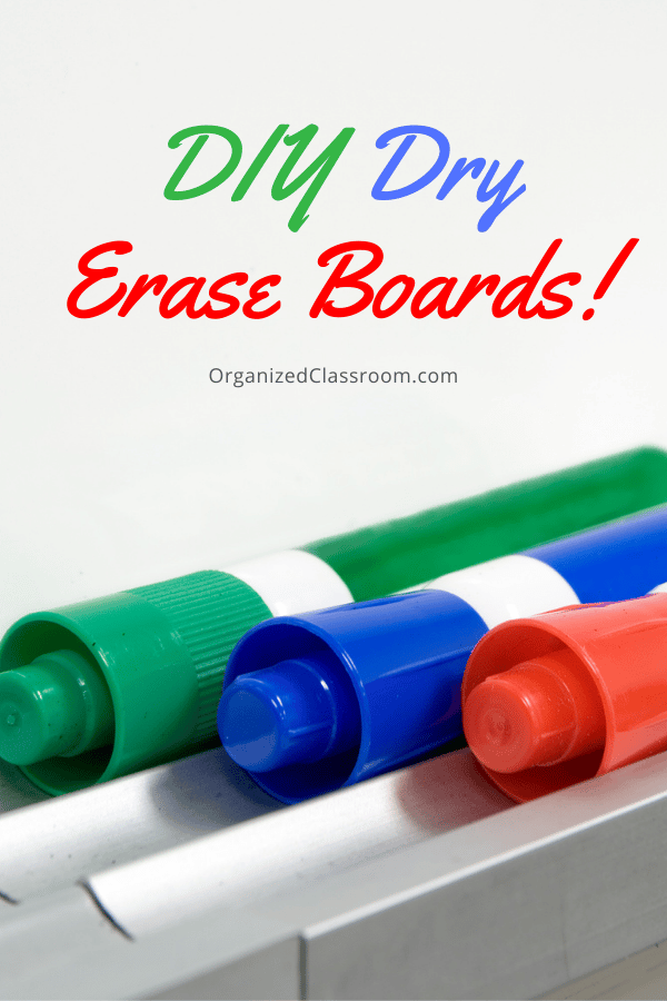 DIY dry erase boards! The video post explains the steps so you can create your very own as well! It is so easy, you will be floored! Have fun creating!