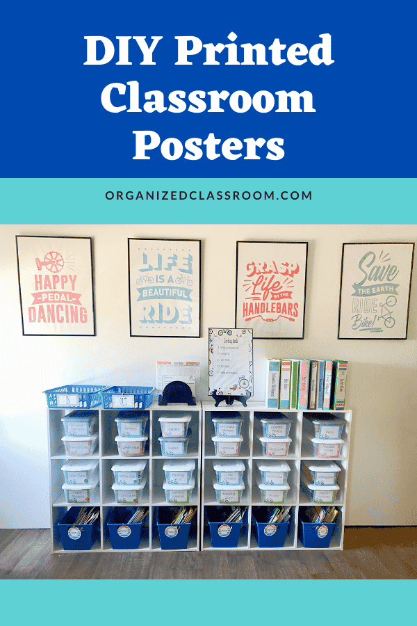 Do you love the look and functionality of classroom posters, but dislike the fact all your big company manufactured posters are mix-and-match and don't really gel with your current classroom theme? Learn how to make your own!