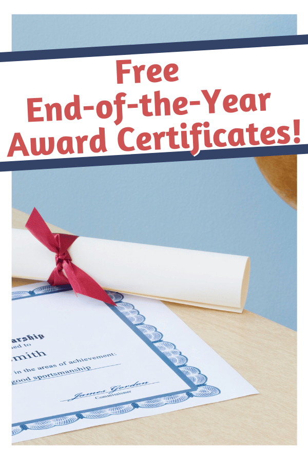 I noticed that a few fans were looking for end of the year award certificates for their award ceremonies. Grab your freebie certificates right here! Enjoy!