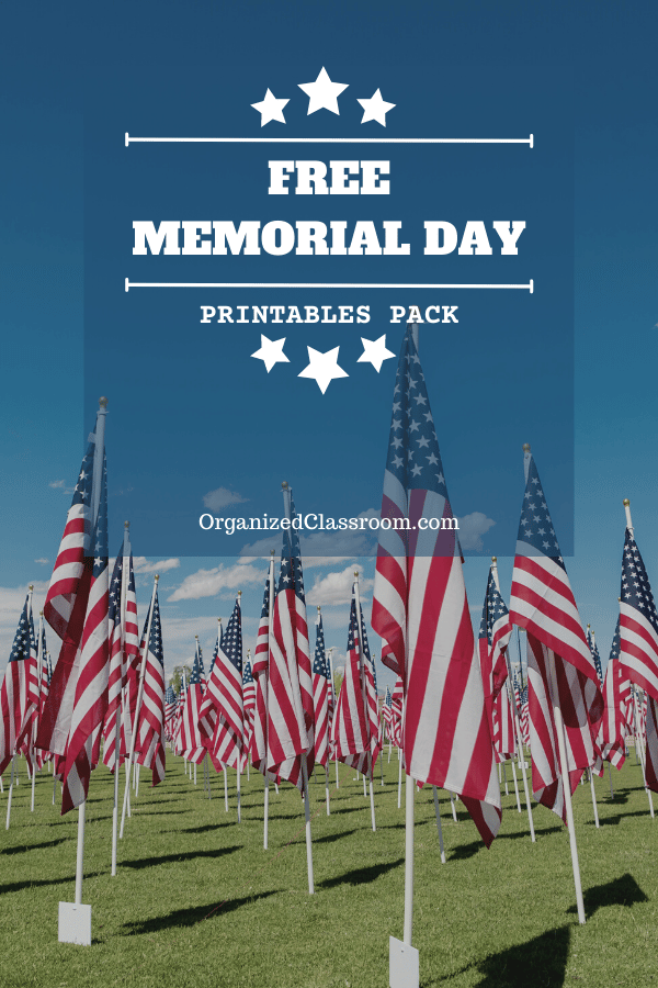 In honor of Memorial Day, I created a few activity pages for the kids to do on Monday in observance of the holiday. Enjoy and please be sure to remember!