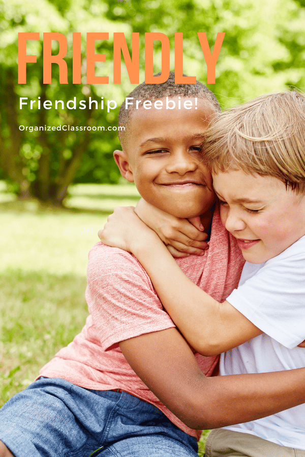 This friendship freebie activity is great for talking about similarities and differences!  Perfect for math (grouping) and even character building!