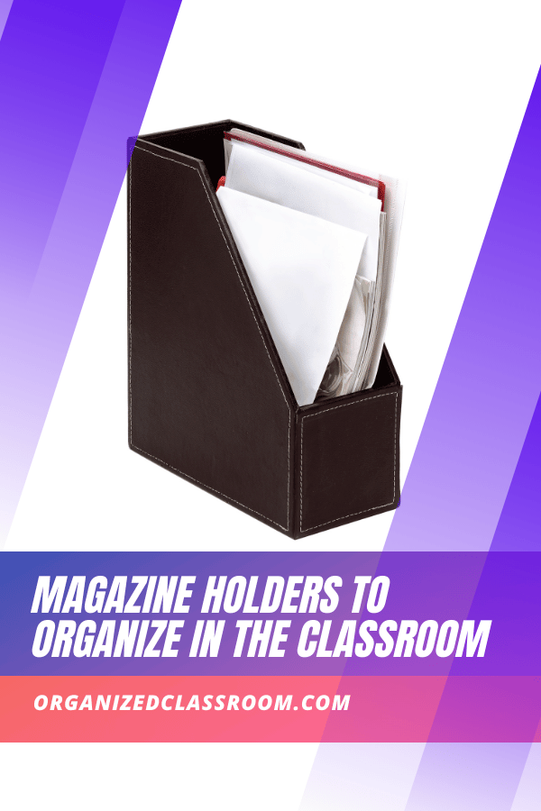 "This year was my first year using magazine holders to organize in my classroom and I love them. They are an organizational tool I will definitely be carrying over to next year."