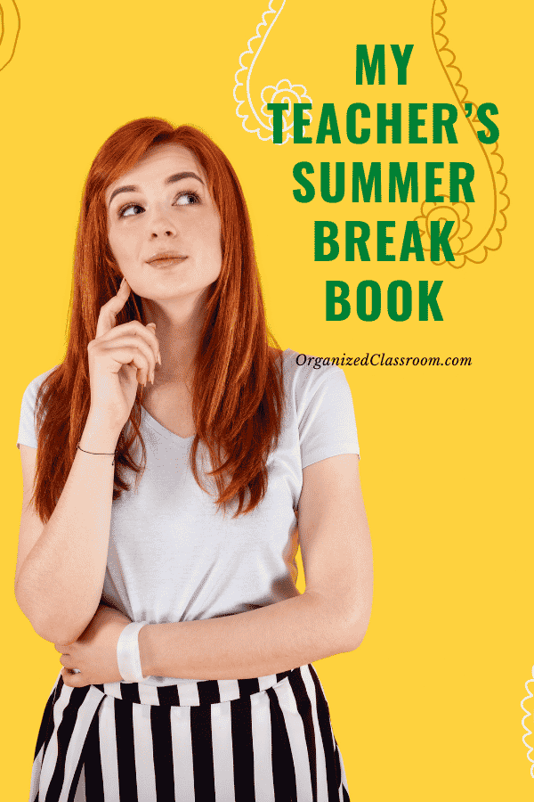 Have each student do the specific summer break templates you choose and bind them together to give to the staff member who is mentioned on that template!