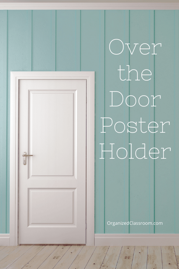 Check out this easy and inexpensive way to hang your posters, anchor charts, and bulletin board borders out of the way! Love it!