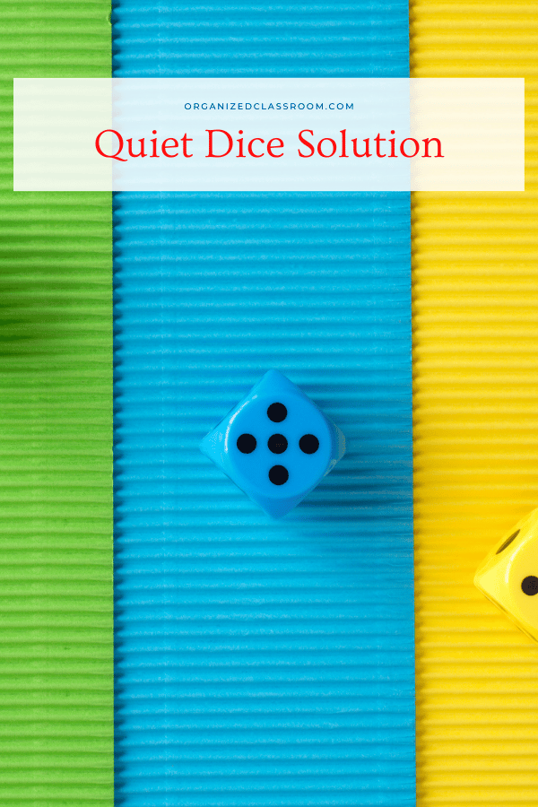 Is the sound of 15 sets of dice hitting the table (or mainly the floor), almost unbearable without carpeting? Janice shared her solution with us! Enjoy!