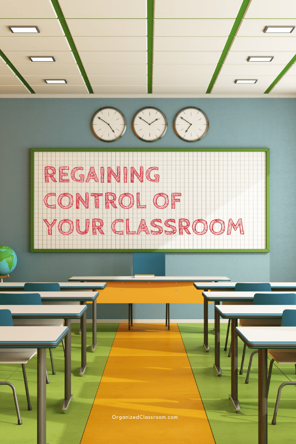 We all know one. The person who has the out-of-control classroom. How about some strategies to help?