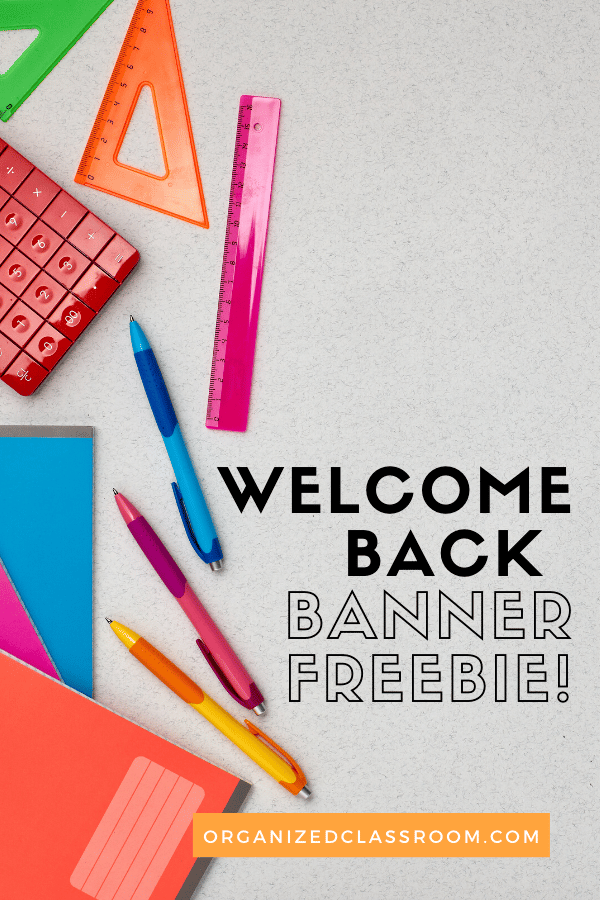 I whipped up a little freebie for you to use to welcome students, parents, and staff back-to-school! Simply print, cut, and string! Enjoy!