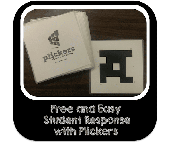 Guest blog post and she is talking about free and easy student response with Plickers technology today.