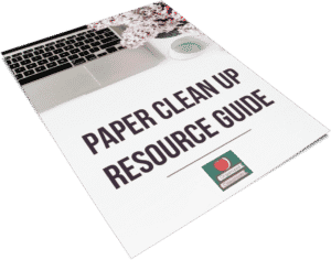 Paper "pilers" often have pretty good internal reasons for keeping the piles. Find out why and grab the FREE Paper Clean Up Resource Guide to get organized.