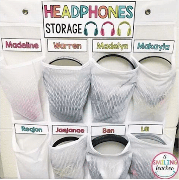 How do you store headphones in the classroom? Check out this group of best ideas which might have you rethinking your solution.