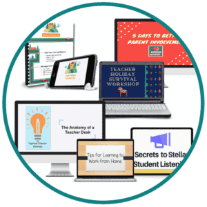 Teacher Workshops Bundle Round Category Cover