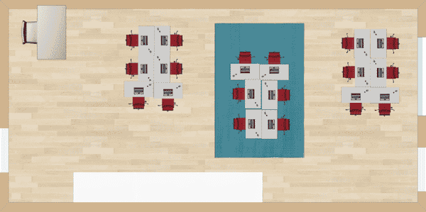 Create a “learning triathlon” comprised of these three distinct teams.  Make it into a competition and the students will find novelty in this seating arrangement.