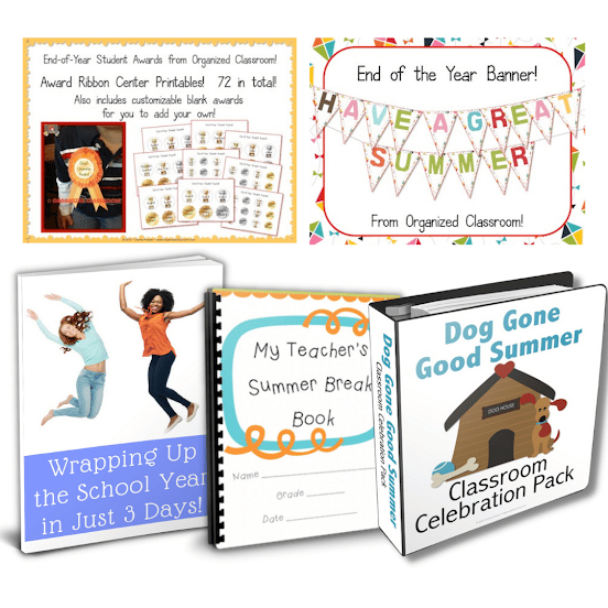 End of School Year Bundle Cover