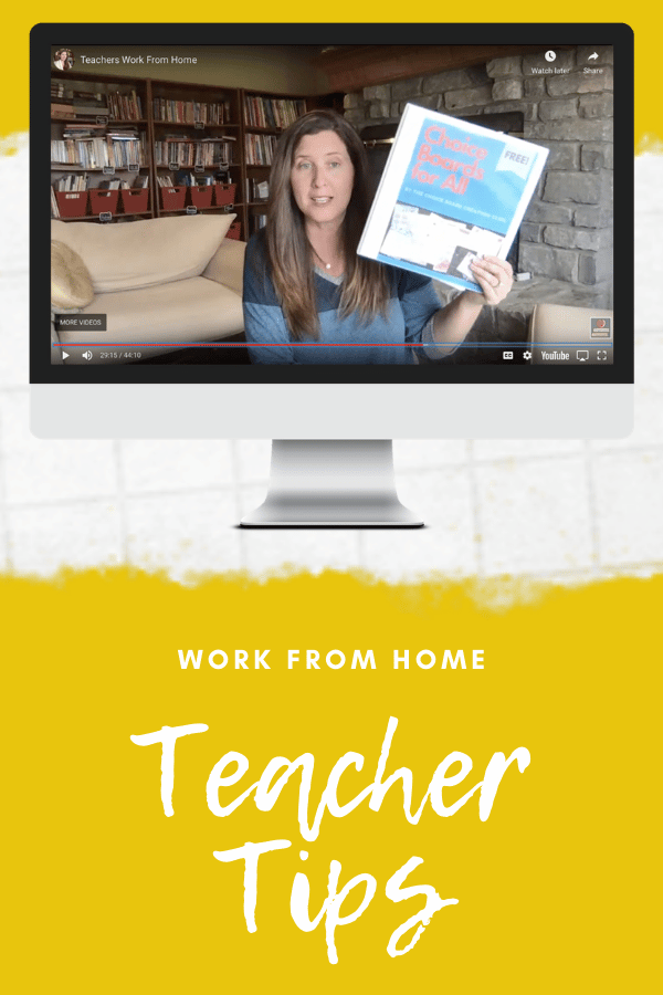 For all my teacher friends! I put together a free workshop called Tips for Working From Home for Teachers! It is available on demand right now and I’ve gotten a ton of positive feedback from teachers all over the world. If you (or someone you know) could benefit, feel free to pass along the link.